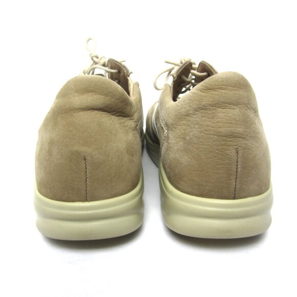 Finn Comfort 5.5 W / US 8 Ikebukuro Beige Tan White Sneakers Walking Shoes EUC - Picture 8 of 12